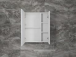 Style Line Мебель для ванной Стокгольм 60 подвесная белый рифленый софт – фотография-13